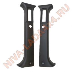 Облицовка стойки двери НИВА 21214-5004070; 21214-5004071 (2шт) до 2020 г.в.