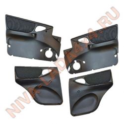 Облицовка дверей НИВА-Шевроле 2123-6102014; 2123-6102015; 2123-6202012-01; 2123-6202013-01 (4шт.) тюнинг