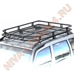 Багажник экспедиционный НИВА-Шевроле (1600х1150х150) на рейлинги ТС-3114