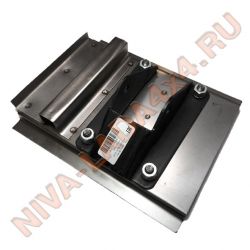 Жесть, соединитель порогов площадка крепления продольной тяги с кронштейном НИВА Шевроле 2123-5101381; 2101-2919088 ремонтная вставка