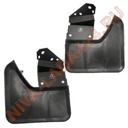 Кронштейн фартука, брызговика заднего НИВА-Шевроле 2123-8404414; 2123-8404415 УСИЛЕННЫЕ (пара) до 2009г. С брызговиками в сборе