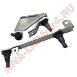 Набор кронштейнов для крепления корпуса воздушного фильтра НИВА 21214; 21214-1109179; 21214-1109189; 21214-1109251; в сборе с опорами №7459