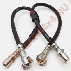 Шланг тормозной передний НИВА 2121-3506060; 2121-3506061; 2121; 21213; 21214; 2131; комплект с шайбами и болтами