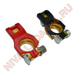 Клеммы АКБ (+/-) AVS BTK-03E