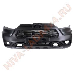 Бампер НИВА TRAVEL 2123-2803015-80-0 передний в сборе решеткой, требуется покраска
