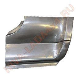 Жесть, ремонтная вставка переднего правого крыла, нижняя часть НИВА 2121; 21213; 21214; арт. 7539