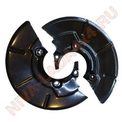 Кожух диска тормоза защитный НИВА 21214-3501144; 21214-3501145 (пара) с 2016 г.в.