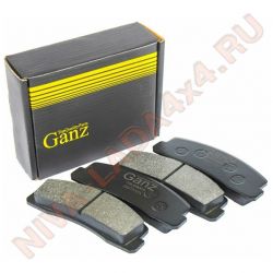 Колодки тормозные передние НИВА GANZ GRJ09003 2121-3501800