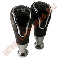 Рукоятка рычага управления КПП и Рукоятка рычага КР НИВА Шевроле RK-00302 хром