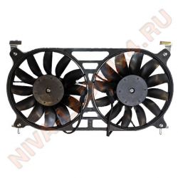 Моторы электровентиляторов охлаждения радиатора НИВА 21214-1300024-41 в сборе пара для авто с 2020 г.в. 12 ЛОПАСТЕЙ АвтоПрибор