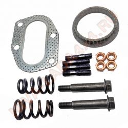 Прокладка фланцев выхлопой системы, прокладка приемной трубы с крепежом Квадратис KVM-2123-1203020-02