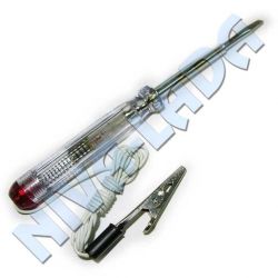 Пробник бортовой сети 12V (отвертка) +/-