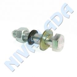 Болт М12х70 крепления оси верхнего рычага НИВА 2121 с гайкой БелЗан