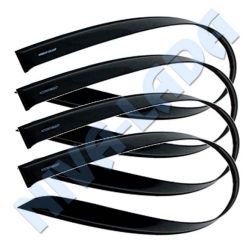 Дефлекторы стекол боковых НИВА 2131 VORON GLASS (4шт) неломающиеся