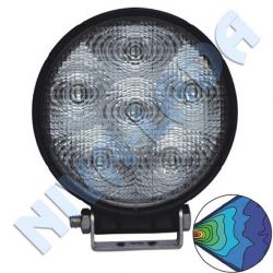 Фара светодиодная AVS Off-Road Light FL-1205 (круглая) 18W 780Lm (рабочий свет) 18w
