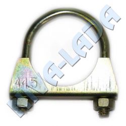 Хомут глушителя 44,5мм стремянка