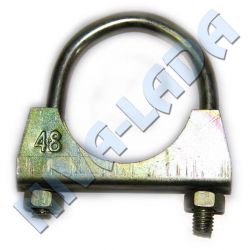 Хомут глушителя 48мм стремянка