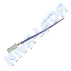 Клемма 6,3мм с проводом (папа)