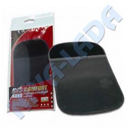 Коврик противоскользящий на приборную панель AVS NP-002 (150х90мм) (липучка) черный