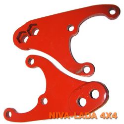 Кронштейн амортизатора заднего 2123-2915560; 2123-2915561 (нижний) ШЕВИ-НИВА ЛИФТ 2 положения (пара) ZST 29-0318-K