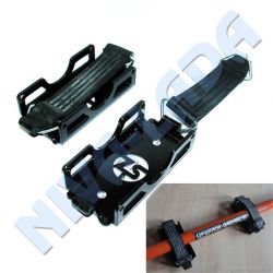 Кронштейн крепление лопаты на экспедиционный багажник ZST (комплект для установки, 2 кр-на)