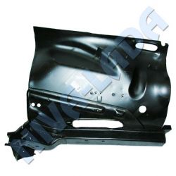 Жесть, брызговик крыла НИВА 21214-8403261 левый, лонжерон в сборе