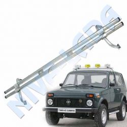 Дуга для ПТФ Лайт-бар Сафари НИВА Техно-Сфера ТС-0315