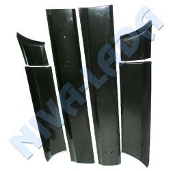 Молдинги накладки облицовочные НИВА-Шевроле до 2009 (6 деталей)