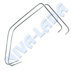 Окантовка стекла двери боковой НИВА 2121-6103472; 2121-6103473 (пара)