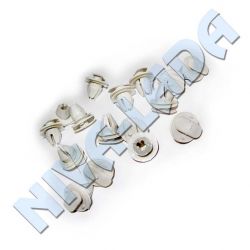 Пистон крепления облицовки двери НИВА 2121-6102053 (набор 16шт)