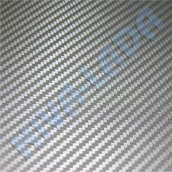 Пленка карбон 3D, ширина 127см (цена за погонный метр) 3М (серебристый)