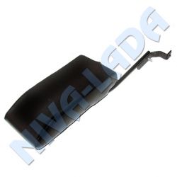 Подлокотник передний откидной НИВА 2131-7504432-00-0 широкий, черная ткань (кресло водителя)