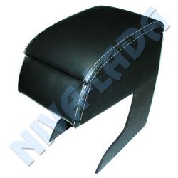 Подлокотник - бокс НИВА 21213; 21214; 2131 черный кожзам, LUX
