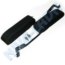 Подлокотники передние откидные НИВА-Шевроле 2123-7504432-00-0 (комплект) широкие, черная ткань