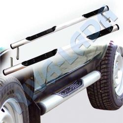 Защита порогов НИВА "Техно-Сфера" ТС-0313 (с проступью) 2131