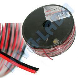 Провод монтажный, акустический 1м 0,75мм (две жилы)