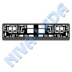 Рамка номерного знака, AVS RN-04 карбон темный