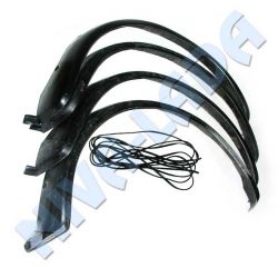 Расширители арок НИВА 2121; 21213; 21214; 2131 F-Design (70мм) под резанные арки (под покраску)