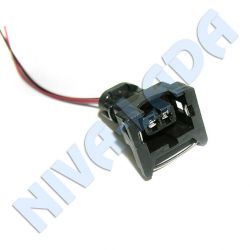 Разъём - фишка форсунки и датчика детонации НИВА инжектор