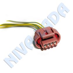 Разъём - фишка модуля зажигания Евро-2 НИВА инжектор