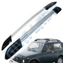 Багажник рейлинги НИВА 2121; 21213; 21214 АвтоПолимерСервис 0212-11 цвет серый