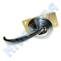 Ручка двери внутренняя крючок НИВА металл (2107-6205180) с облицовкой, Турция