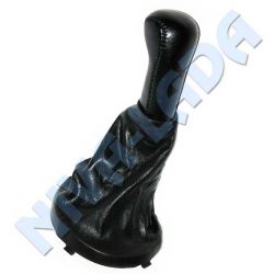 Рукоятка рычага КПП НИВА-Шевроле 2123 (с чехлом, кожа)