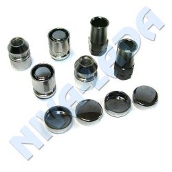 Гайки секретные на колеса 12х1,25х36 19мм гайка НИВА (комплект) с крышками