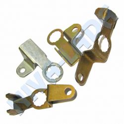 Кронштейны шлангов тормозных передних НИВА 2121-3506074; 2121-3506075; 2121-3506076; 2121-3506077 (4шт.) к суппорту