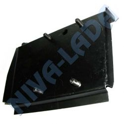 Жесть, соединитель порогов, площадка крепления продольной тяги НИВА 2121-5101370 правый