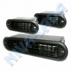 Сопло вентиляции НИВА-Шевроле 2123-8104090-20; 2123-8104041 (центральное и боковые) комплект