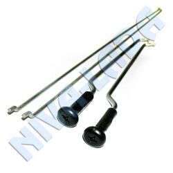 Тяги замков дверей НИВА 2121-6105121; 21213-6105096/97 (к-т)