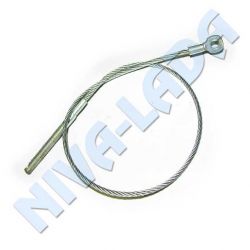 Трос стояночного тормоза НИВА Шевроле 2123-3508068 ДААЗ короткий