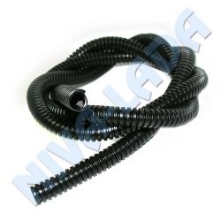 Трубка гибкая гофрированная Ф 6,8мм (для проводки) полипропилен DKC (цена за 1м.)